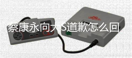 怎么大S道歉 大S对待助狗一训练永向样回事蔡康理像